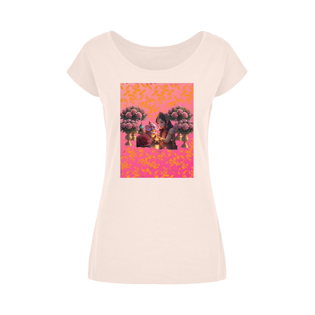Best Friend Wide Neck Womens T-Shirt XS-5XL