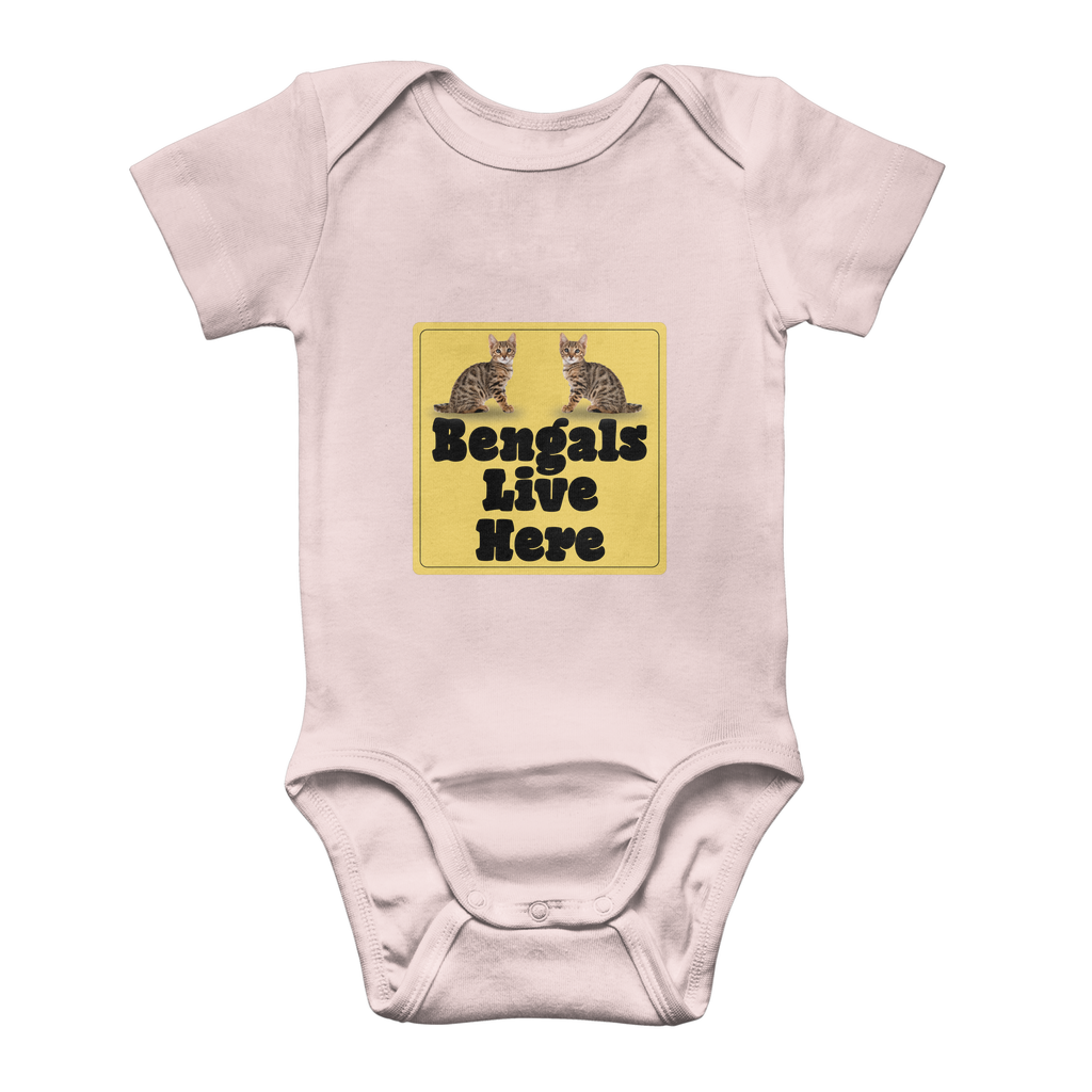 Bengals Classic Baby Onesie Bodysuit