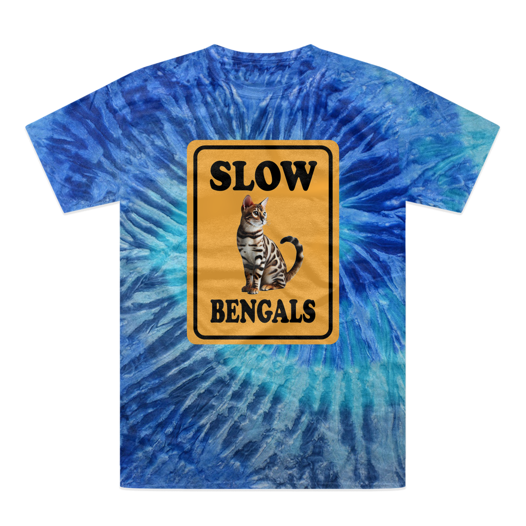 slow bengals Tie-Dye T-Shirt