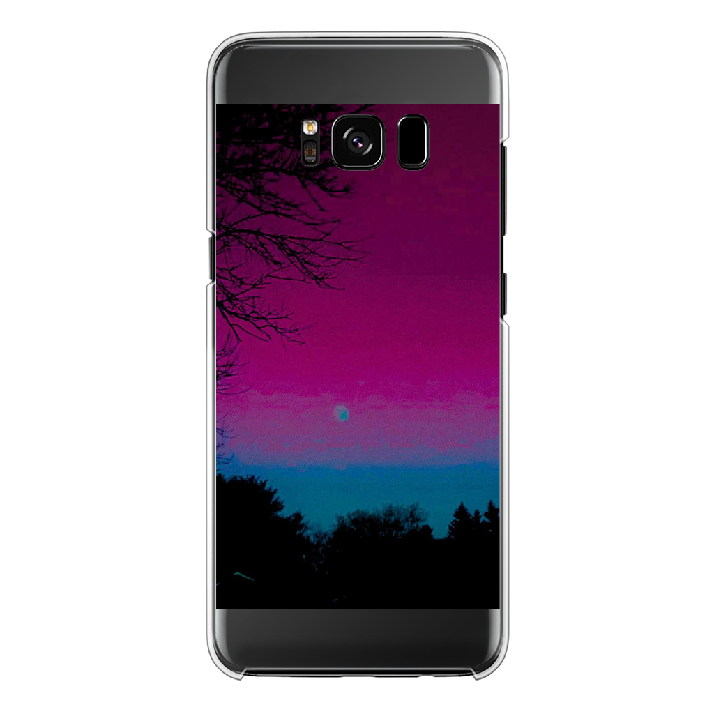 Twilight Back Printed Transparent Hard Phone Case