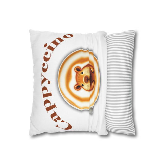 Cappuccino Hamster Pillowcase - Cozy Home Décor for Animal Lovers