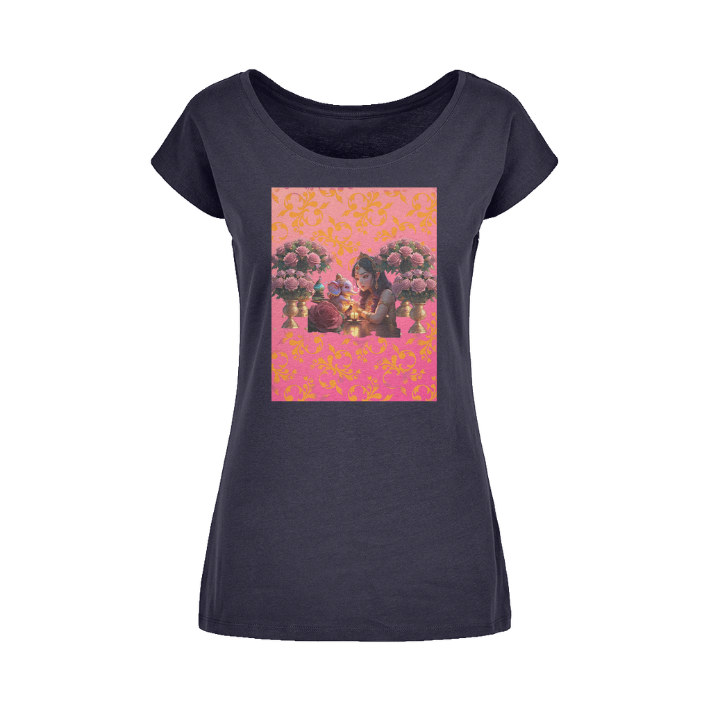Best Friend Wide Neck Womens T-Shirt XS-5XL