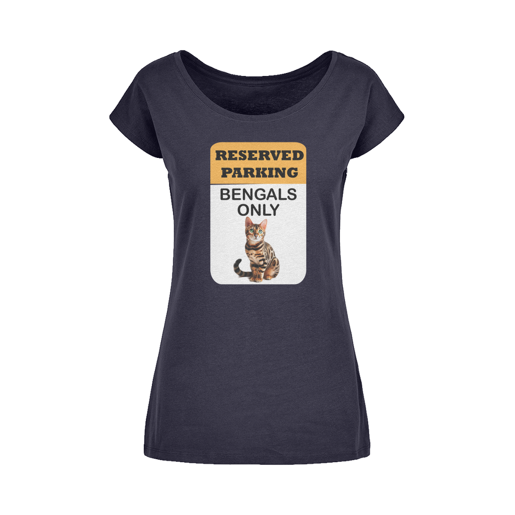 Bengals only Wide Neck Womens T-Shirt XS-5XL