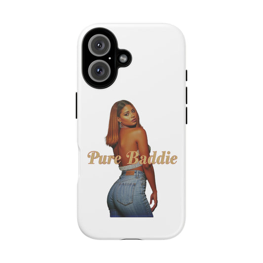 Stylish Phone Case for Trendsetters, Pure Baddie Phone Cover, Protective Case, Fashion Accessory, Unique Gifts for Her