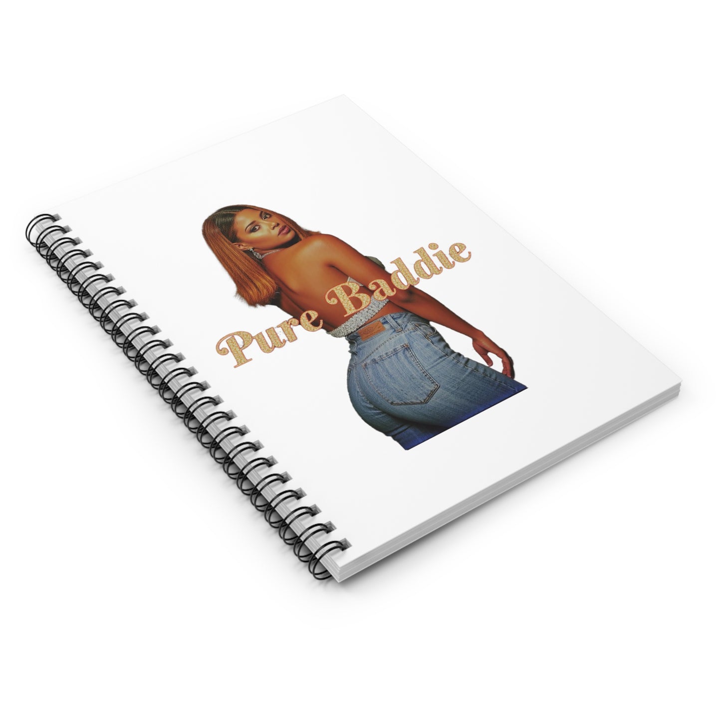 Stylish Ruled Notebook for Trendsetters, Journal for Self-Expression, Gift for Fashion Lovers, Empowering Stationery, Art Lovers' Sketchbook