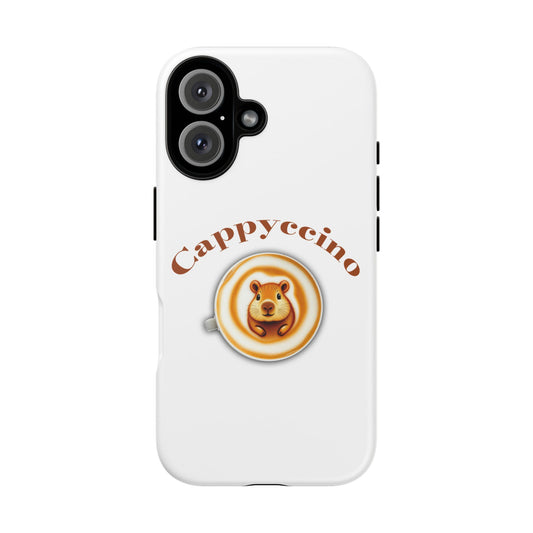 Cappyccino Phone Case – Playful Animal Design for Coffee Lovers