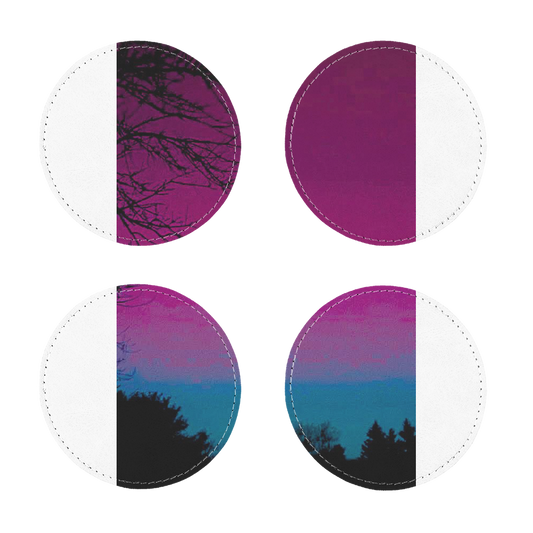 Twilight Sublimation Coasters Pack of Four