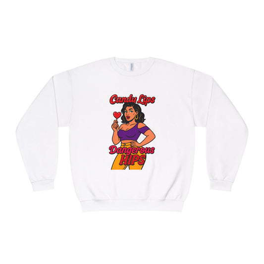 Sweet & Sassy Crewneck Sweatshirt, Cozy Gift, Trendy Apparel, Casual Outfit, Birthday/Party Wear