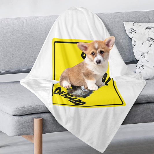 Bengal on Board Pets Packable Flannel Blankets