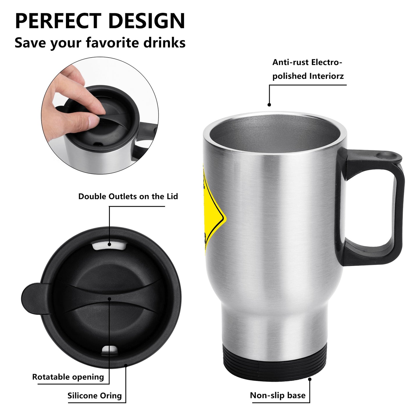 Bengal on Board Travel Coffee Mug