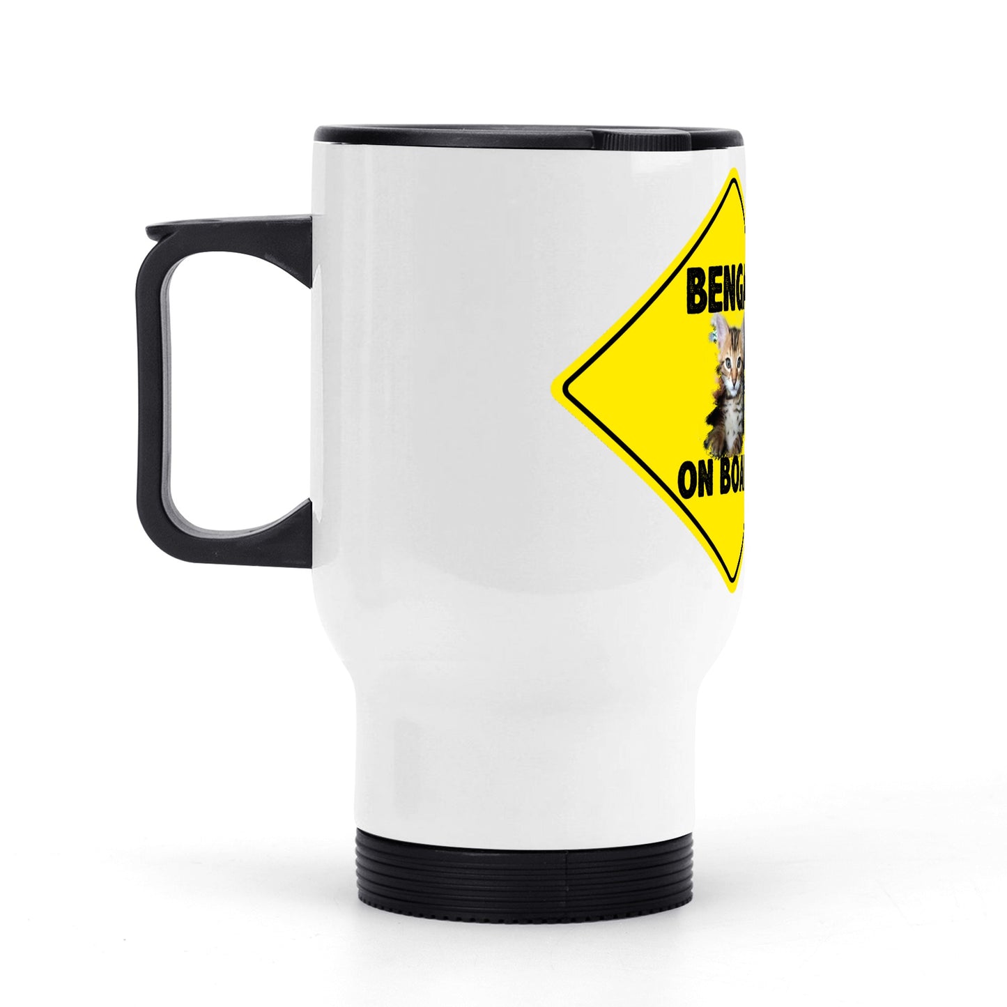 Bengal on Board Travel Coffee Mug