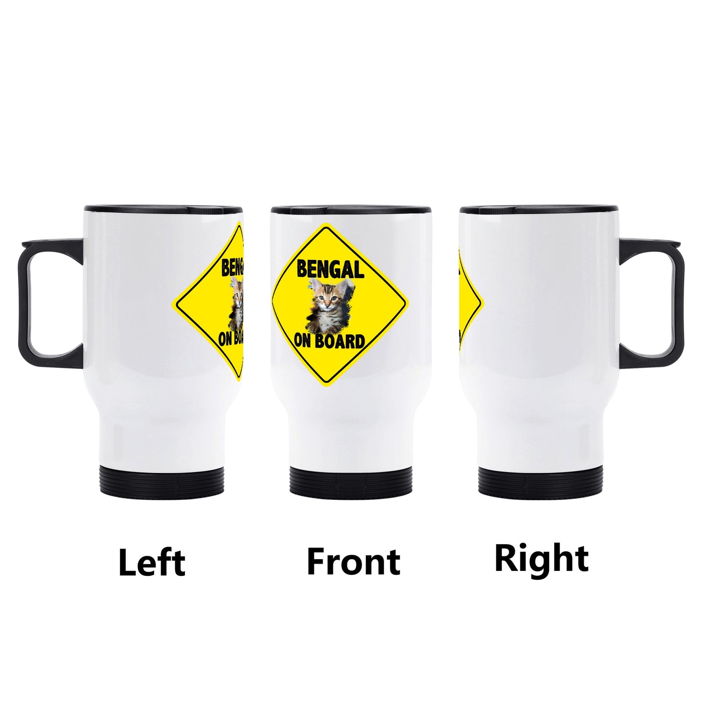 Bengal on Board Travel Coffee Mug
