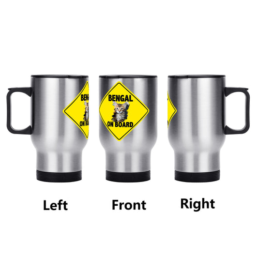 Bengal on Board Travel Coffee Mug