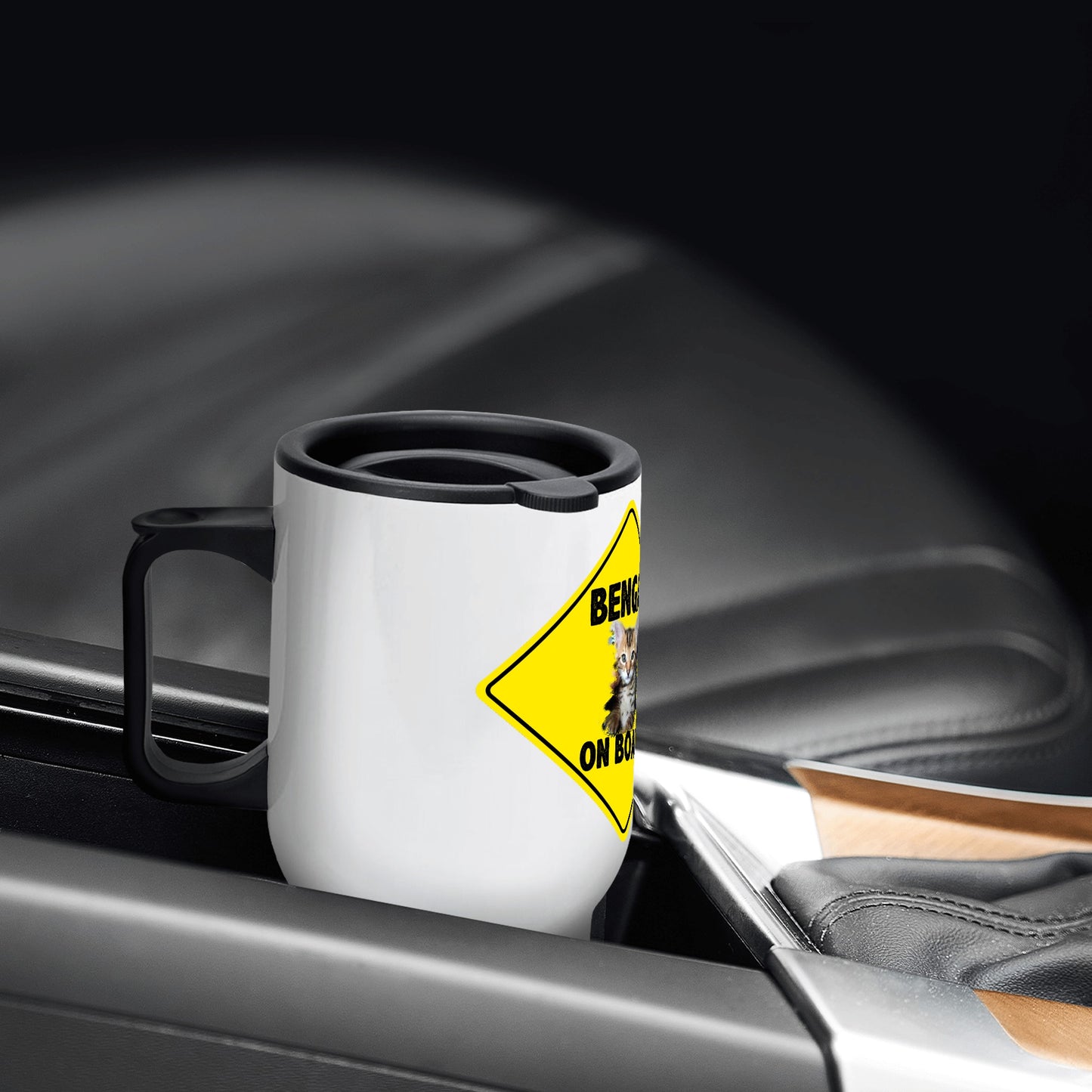 Bengal on Board Travel Coffee Mug