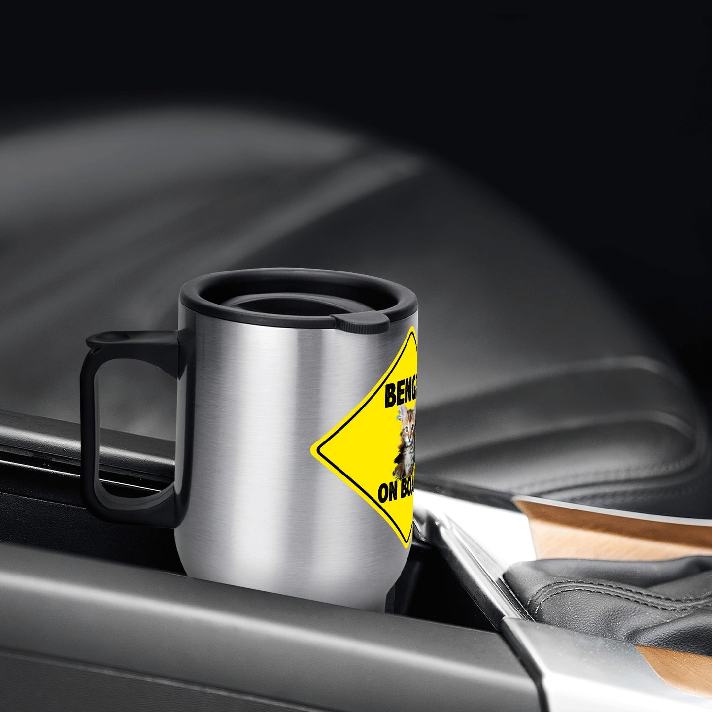 Bengal on Board Travel Coffee Mug