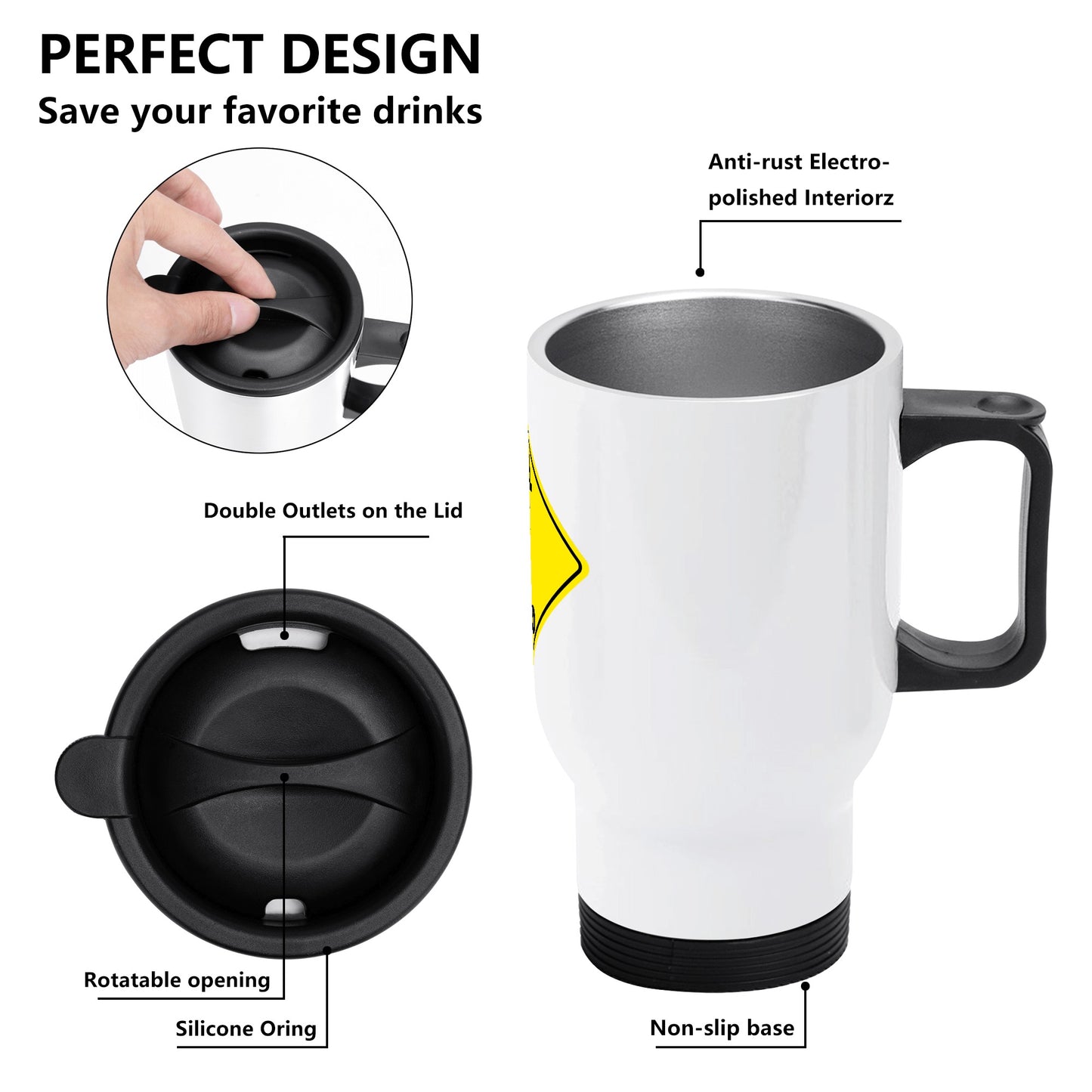Bengal on Board Travel Coffee Mug