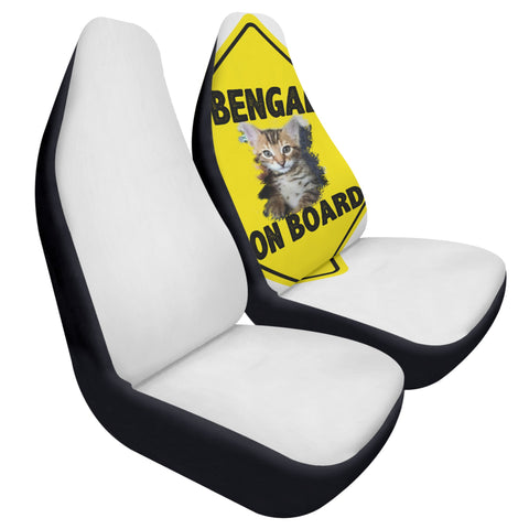 Bengal on Board Car Seat Covers (2 Pcs)