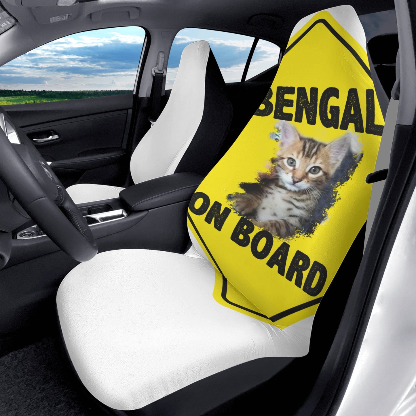 Bengal on Board Car Seat Covers (2 Pcs)