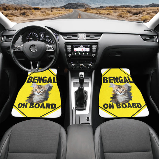 Bengal on Board Front Car Floor Mats