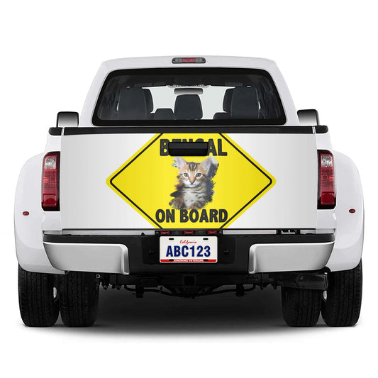 Bengal on Board Truck Decals Sticker
