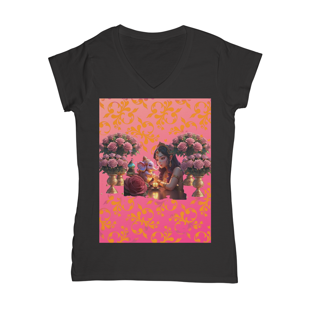 Best Friend Classic Women's V-Neck T-Shirt