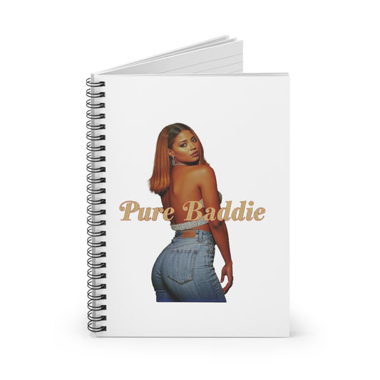 Stylish Ruled Notebook for Trendsetters, Journal for Self-Expression, Gift for Fashion Lovers, Empowering Stationery, Art Lovers' Sketchbook