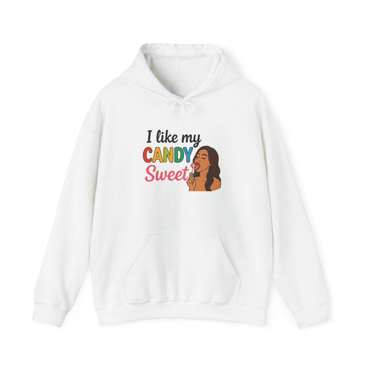 Cute Candy Sweet Hoodie with Fun Design, Perfect for Casual Wear, Gifts, Celebrations, Cozy Days, and Sweet Lovers