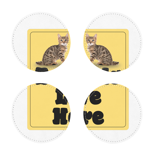 Bengals Sublimation Coasters Pack of Four