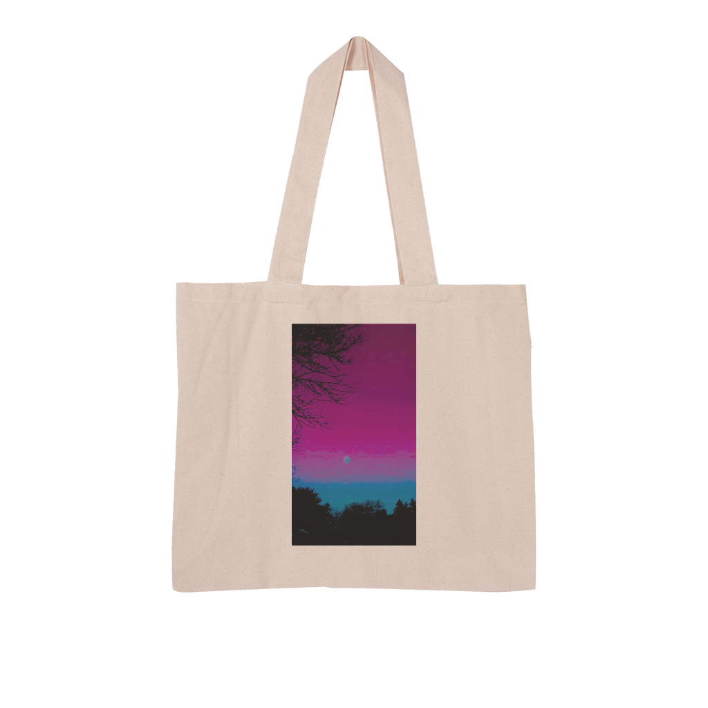 Twilight Large Organic Tote Bag