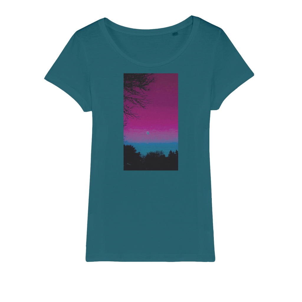 Twilight Organic Jersey Womens T-Shirt