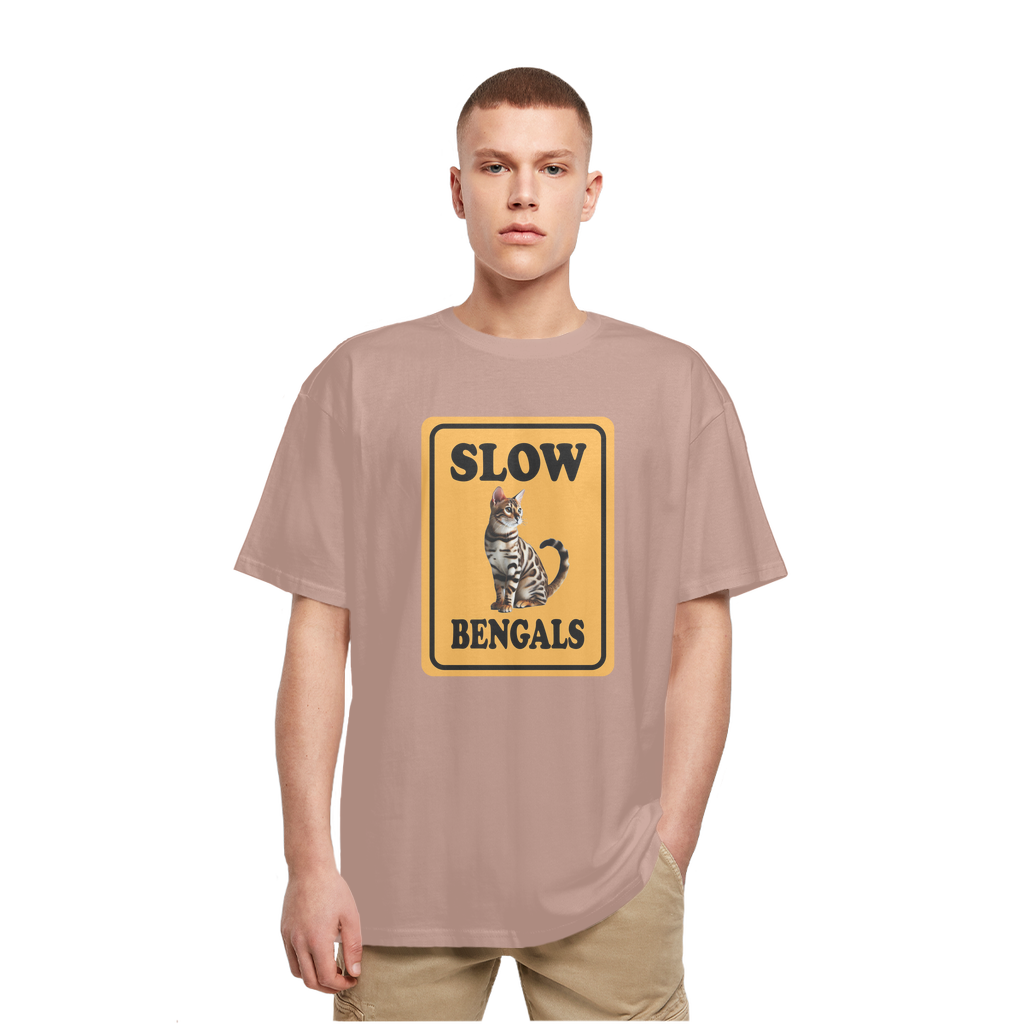slow bengals Heavy Oversized T-Shirt