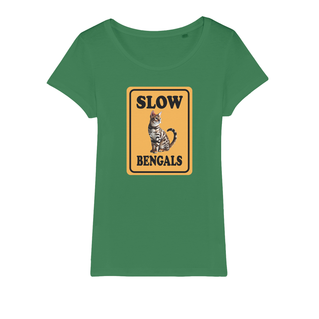 slow bengals Organic Jersey Womens T-Shirt
