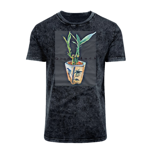 Good Luck Acid Washed T-Shirt