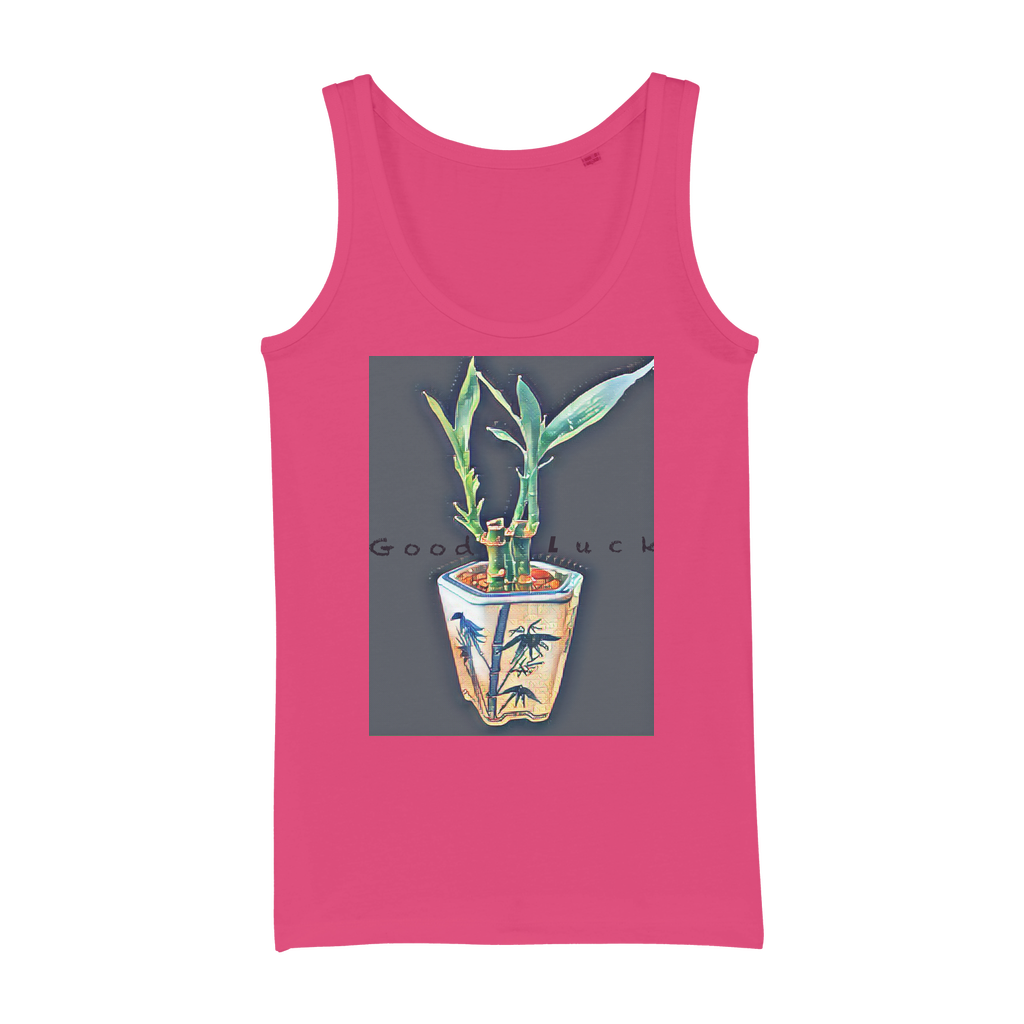 Good Luck Organic Jersey Womens Tank Top