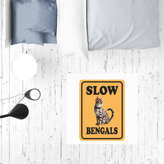 slow bengals Sublimation Mat / Carpet / Rug / Play Mat / Pet Feeding Mat