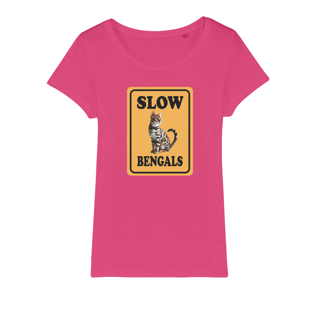 slow bengals Organic Jersey Womens T-Shirt