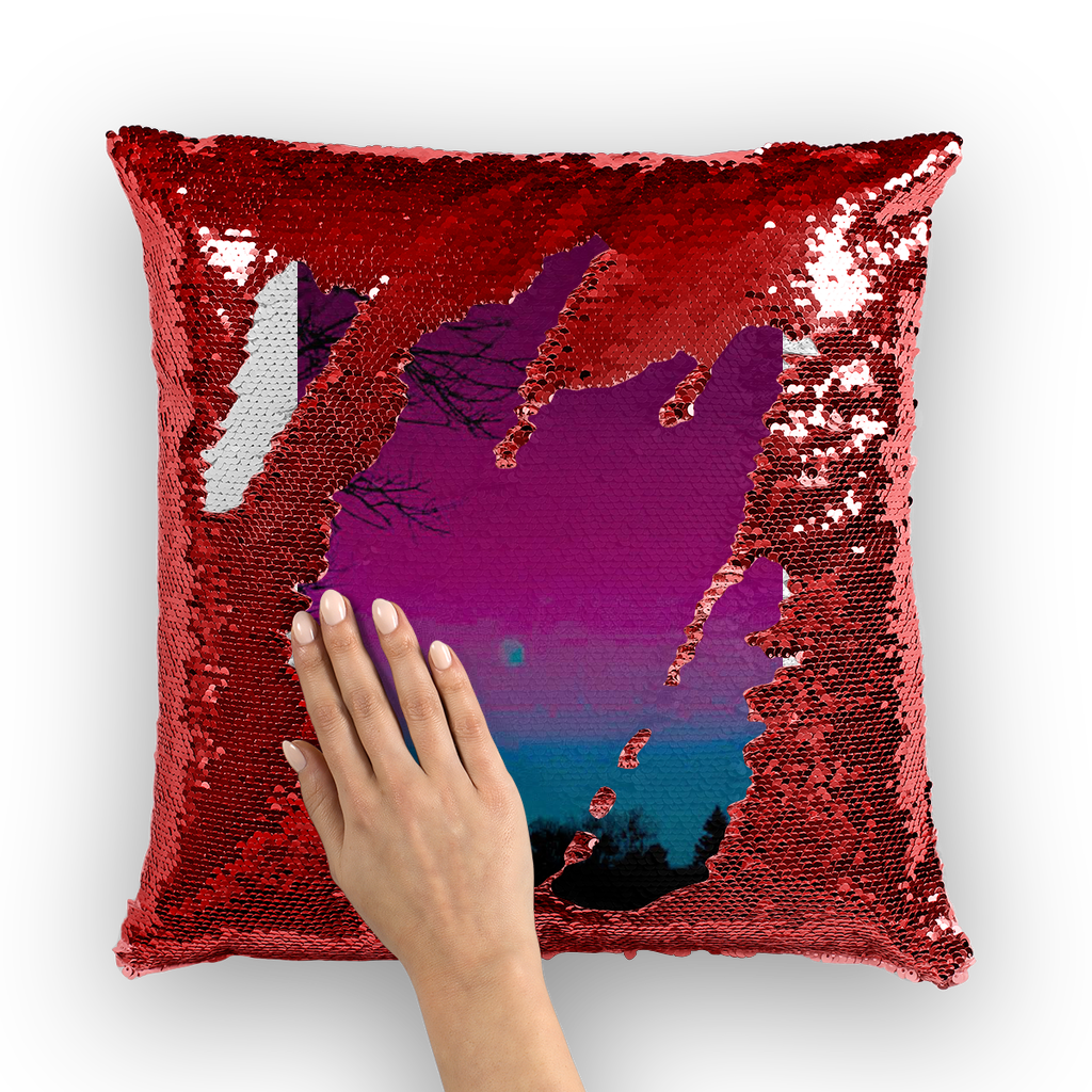 Twilight Sequin Cushion Cover