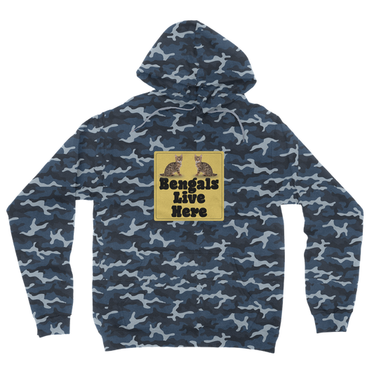 Bengals Camouflage Adult Hoodie