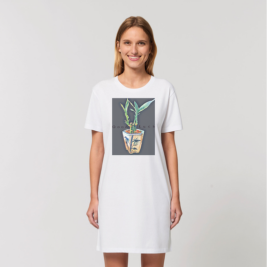 Good Luck Organic T-Shirt Dress