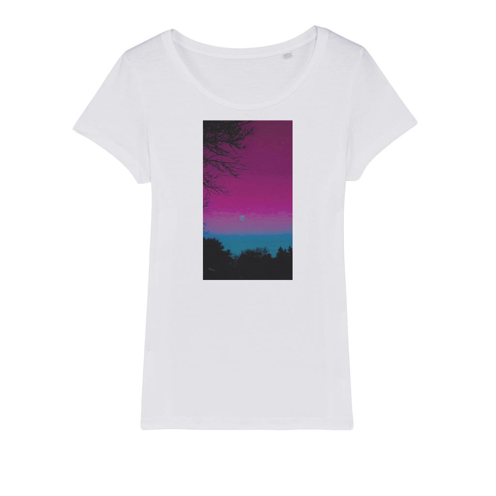 Twilight Organic Jersey Womens T-Shirt