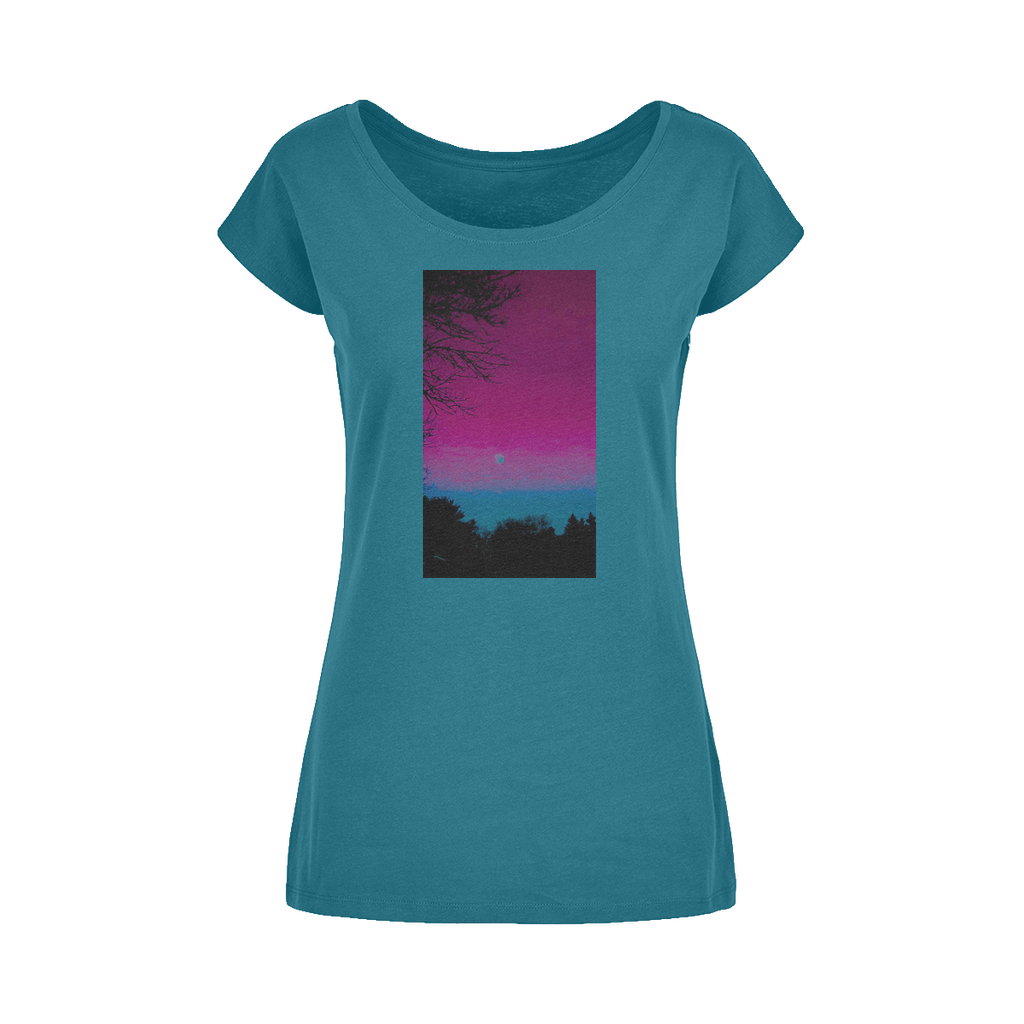 Twilight Wide Neck Womens T-Shirt XS-5XL