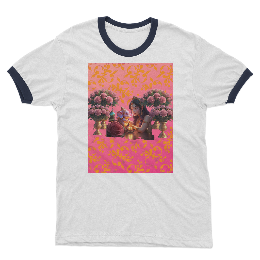 Best Friend Adult Ringer T-Shirt