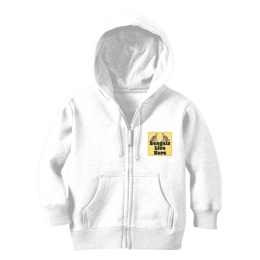 Bengals Classic Kids Zip Hoodie