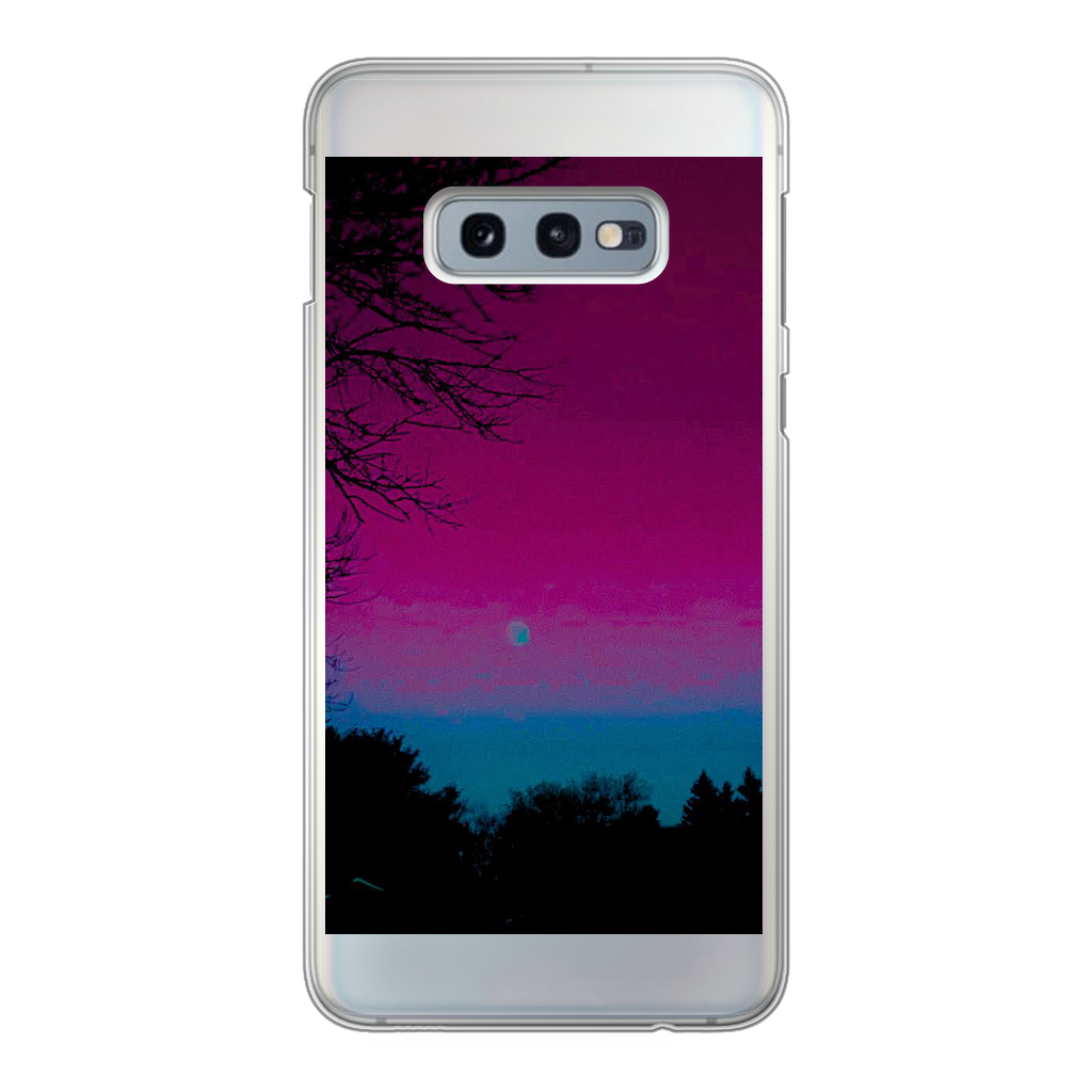 Twilight Back Printed Transparent Hard Phone Case
