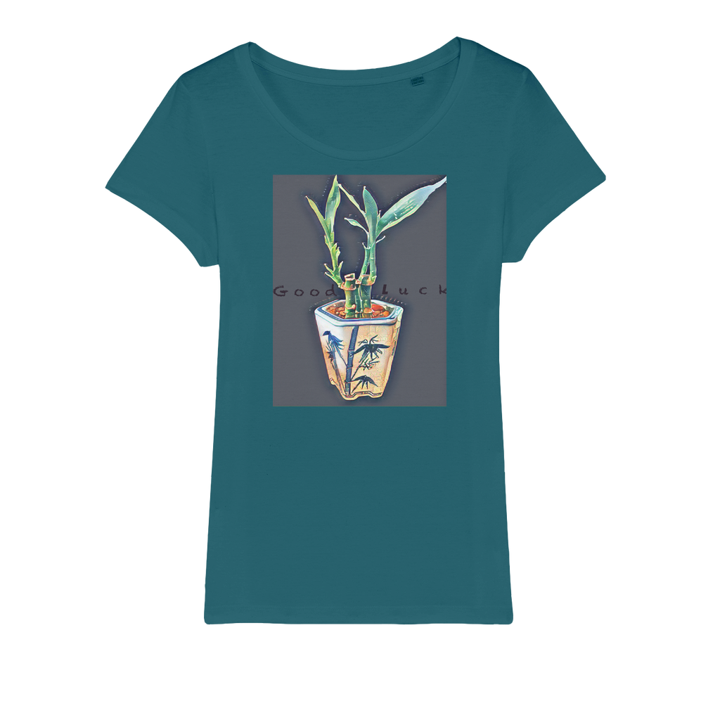 Good Luck Organic Jersey Womens T-Shirt
