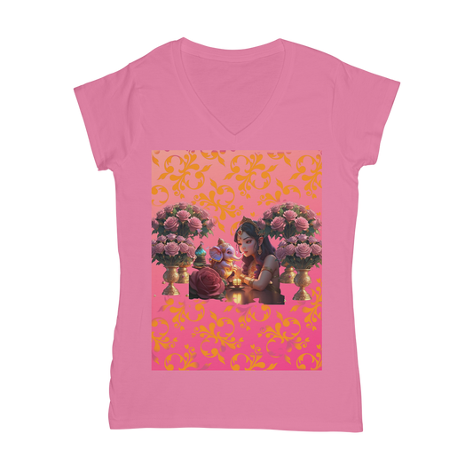 Best Friend Classic Women's V-Neck T-Shirt