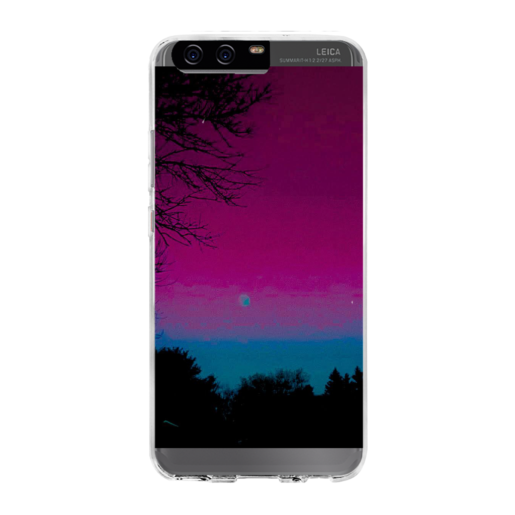 Twilight Back Printed Transparent Hard Phone Case