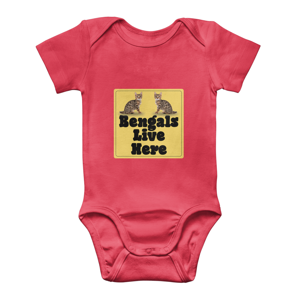 Bengals Classic Baby Onesie Bodysuit
