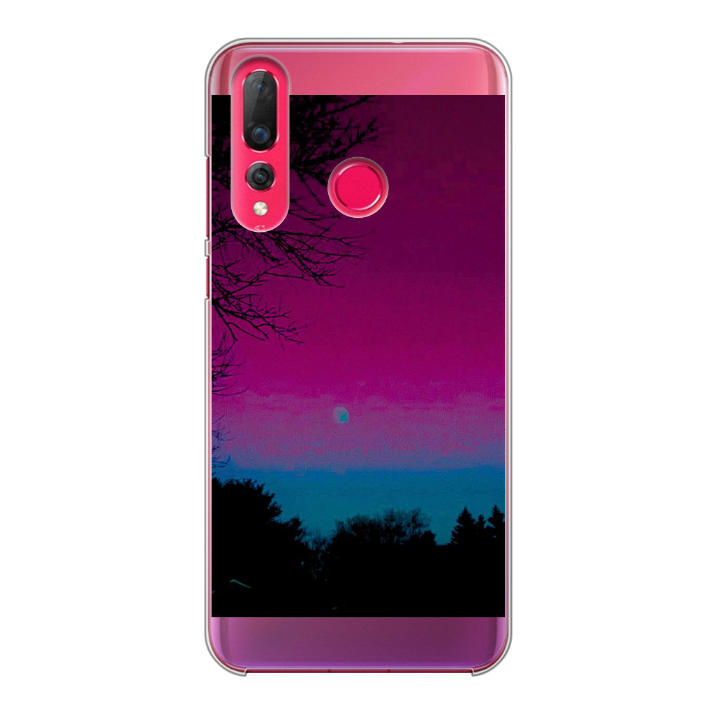 Twilight Back Printed Transparent Hard Phone Case