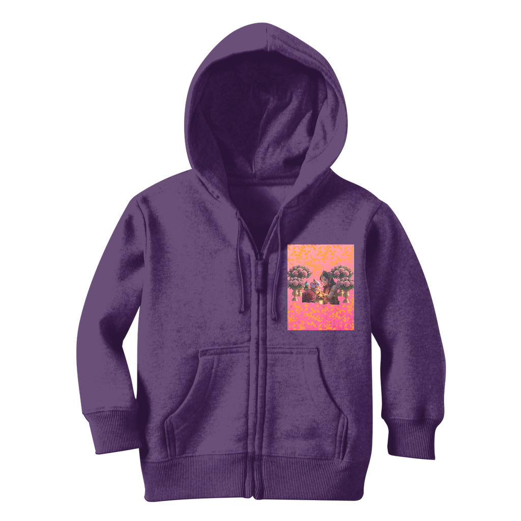 Best Friend Classic Kids Zip Hoodie
